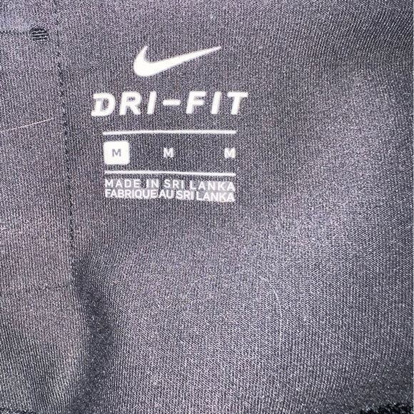 Nike Black and White Athletic Leggings - Picture 6 of 8